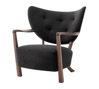 &Tradition Chaise longue Wulff ATD2 fauteuil Noyer huilé-Hallingdal