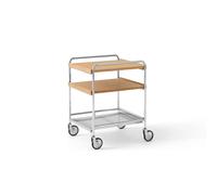 Alima NDS2 Chariot Chrome/Chêne Laqué