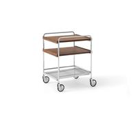 Alima NDS2 Chariot Chrome/Noyer laqué