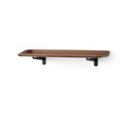&Tradition Étagère Guild HM14 75 cm Solid lacquered walnut