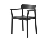 &tradition - Fauteuil empilable Noir