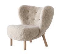 Little Petra VB1 Lounge Chaise Andtradition chêne blanc - clair de lune - sans tabouret - 5709262012350