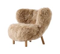 &Tradition Fauteuil Little Petra VB1 Chêne huilé-Sheepskin honey