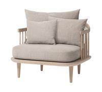 &tradition - Fauteuil rembourré Bois naturel