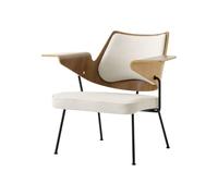 &tradition - Fauteuil rembourré Bois naturel