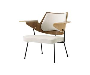 &tradition - Fauteuil rembourré Bois naturel