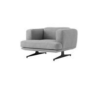 &tradition - Fauteuil rembourré Gris