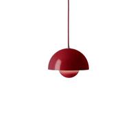 &Tradition Flowerpot VP1 Suspension Rouge Vermillon