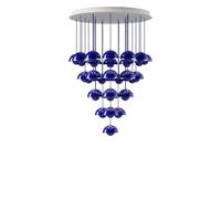 &Tradition Flowerpot VP10 Lustre 31 Pcs Ø89 Bleu Cobalt
