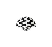 &Tradition Flowerpot VP7 Suspension Motif Noir&Blanc
