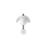 &Tradition Flowerpot VP8 Applique Murale Chrome