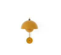 &Tradition Flowerpot VP8 Applique Murale Jaune Moutarde