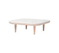 &Tradition Fly SC4 Table Basse Chêne huilé/Marbre Bianco Carrara
