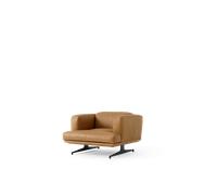 &Tradition Inland AV21 Fauteuil Cuir Cognac/Noir