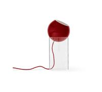 &Tradition Lampadaire Topan VP14 46.5 cm Clear-vermilion red