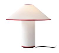 &Tradition Lampe de table Colette ATD6 blanc et merlot