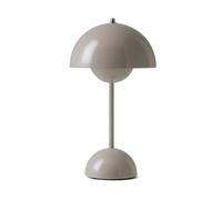 &Tradition Lampe de table Flowerpot portable VP9 Grey beige