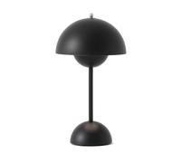 &Tradition Lampe de table Flowerpot portable VP9 Noir mat