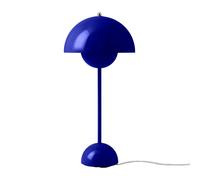 Flowerpot VP3 Lampe à Poser Bleu Cobalt