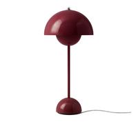 &Tradition Lampe de table Flowerpot VP3 H 50 x Ø 23 cm Prune foncée