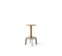 &Tradition Massif AV39 Tabouret de Bar Chêne/ Gris Beige