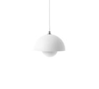 Flowerpot &Tradition VP10 Suspension Blanc Mat