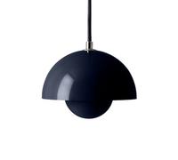 Flowerpot &Tradition VP10 Suspension Bleu Acier