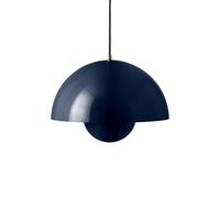 Flowerpot &Tradition VP7 Suspension Bleu Acier