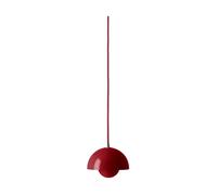 Flowerpot &Tradition VP10 Suspension Rouge Vermillon