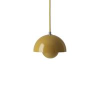 Flowerpot &Tradition VP10 Suspension Jaune Moutarde