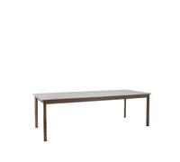 &Tradition Table à manger Patch HW2 griogo londra. structure en chêne huilé fumé