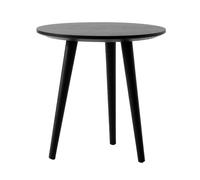 &Tradition Table basse In Between SK13 Ø48 cm Black lacquered oak