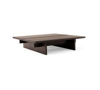 &Tradition Table basse Ita OS4 110x110 cm Dark stained oak