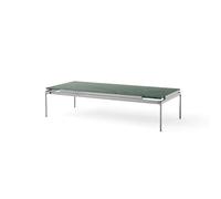 &Tradition Table basse Sett LN12 Verde guatemala-dark chrome