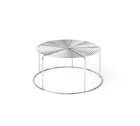 &Tradition Table basse Wire VP17 Acier inoxydable. Ø74x36 cm