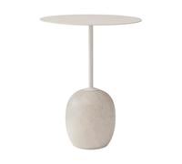 &Tradition Table Lato LN8 Ivory white-Crema diva marble