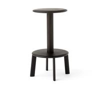 Massif AV39 Tabouret de Bar Chêne Teinté Foncé/ Noir Chaud