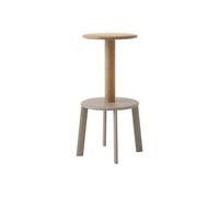 &tradition - Tabouret haut pivotant Bois naturel