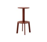 &tradition - Tabouret haut pivotant Rouge