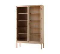&Tradition Trace SC88 Vitrine 120x192x40 cm Natural natural oak