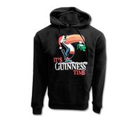 Traditional Craft Limited Guinness Sweat à capuche de Noël Toucan Noir, Noir , L