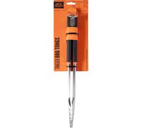 Traeger Grills BAC790 Pince à barbecue en acier inoxydable Accessoire pour | Les bords dentelés maintiennent les aliments en toute sécurité ; construction lavable au lave-vaisselle pour un nettoyage