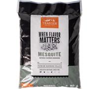 Traeger Grills Mesquite Granulés de Bois 100% Naturel pour fumoirs et Grills à granulés, Barbecue, Cuisson, rôti et Grill, Sac de 8,2 kg