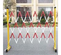 Traffic Bcade Coffre-fort pliable pour fermeture rapide et contrôle de la circulation routière Rouge 1,2 x 2 m