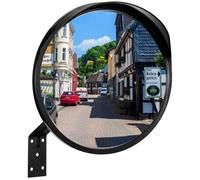 Trafic Miroir convexe de la circulation,d'extérie incassable diamètre 30cm pour la sécurité routière et de la sécurité Nior