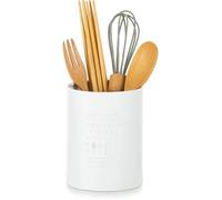 TRAHOO-Pot Ustensiles Cuisine Porte Couvert: Blanc Crème Egouttoir Couvert Range Couvert Vertical de Style Nordique Vintage U[J28]