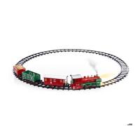 Train éléctrique à vapeur pour sapin 20 pièces animé/musical à piles Feeric lights & christmas