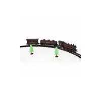 Train de Noël Électrique "17 Pièces" 55cm Gris