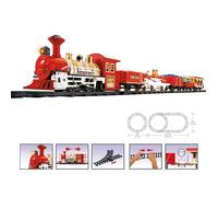 Train de Noël lumineux 26 pièces musical 1 LED - Atmosphera Créateur d'intérieur