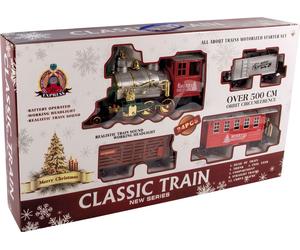 Train de Noël XXL - plus de 500 cm de rails - CLASSIC TRAIN
